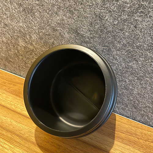 Black Soft Touch HDPE Bottle