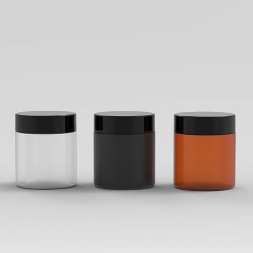 24oz PET Bottle with Black Lid