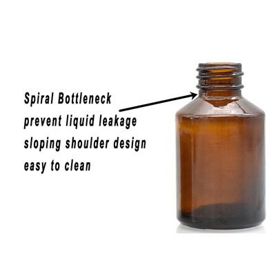 Amber Dropper Bottle