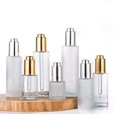 Clear Press Dropper Bottle