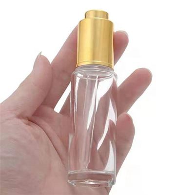 Clear Press Dropper Bottle