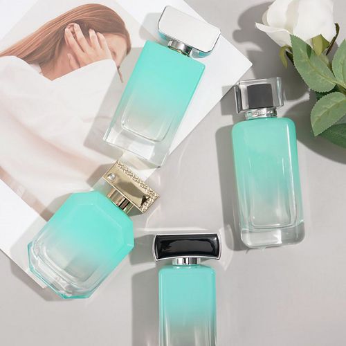 Green Round Perfume Bottle