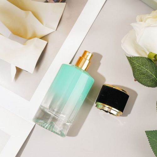 Green Round Perfume Bottle