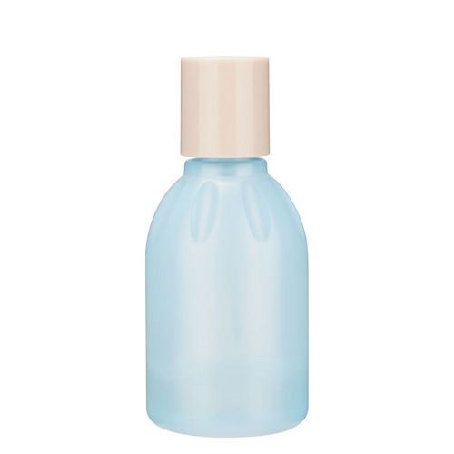 Blue Oval Perfume Bottle