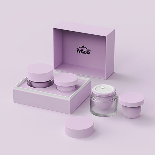 Refillable Airless Pump Bottle and Jar Set