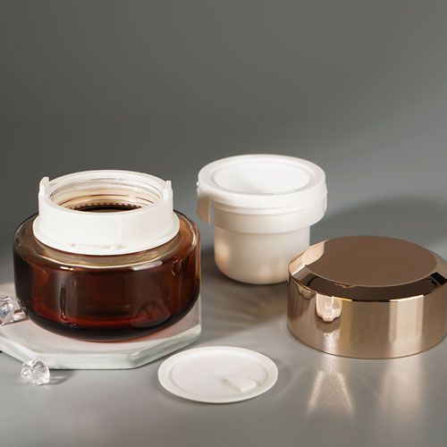 Refillable Glass Jar